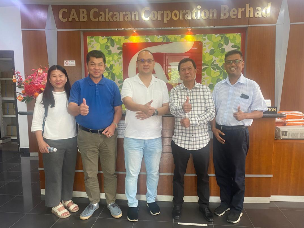 Imej kerjasama bersama CAB Cakaran Corp. Berhad